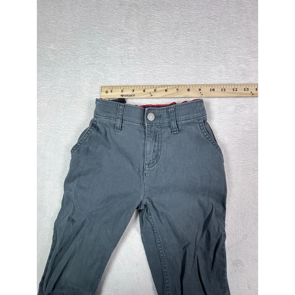 Levi Strauss & Co. Boys Grey 511 Slim Fit 5 Pocket Stretch Denim Jeans 10 Reg